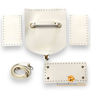 SET BORSA Con Patta, Tracolla, Fondo e Laterali - MAS Srl - - LacariaRicami.Store