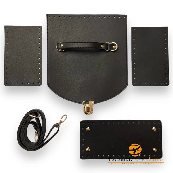 SET BORSA Con Patta, Tracolla, Fondo e Laterali