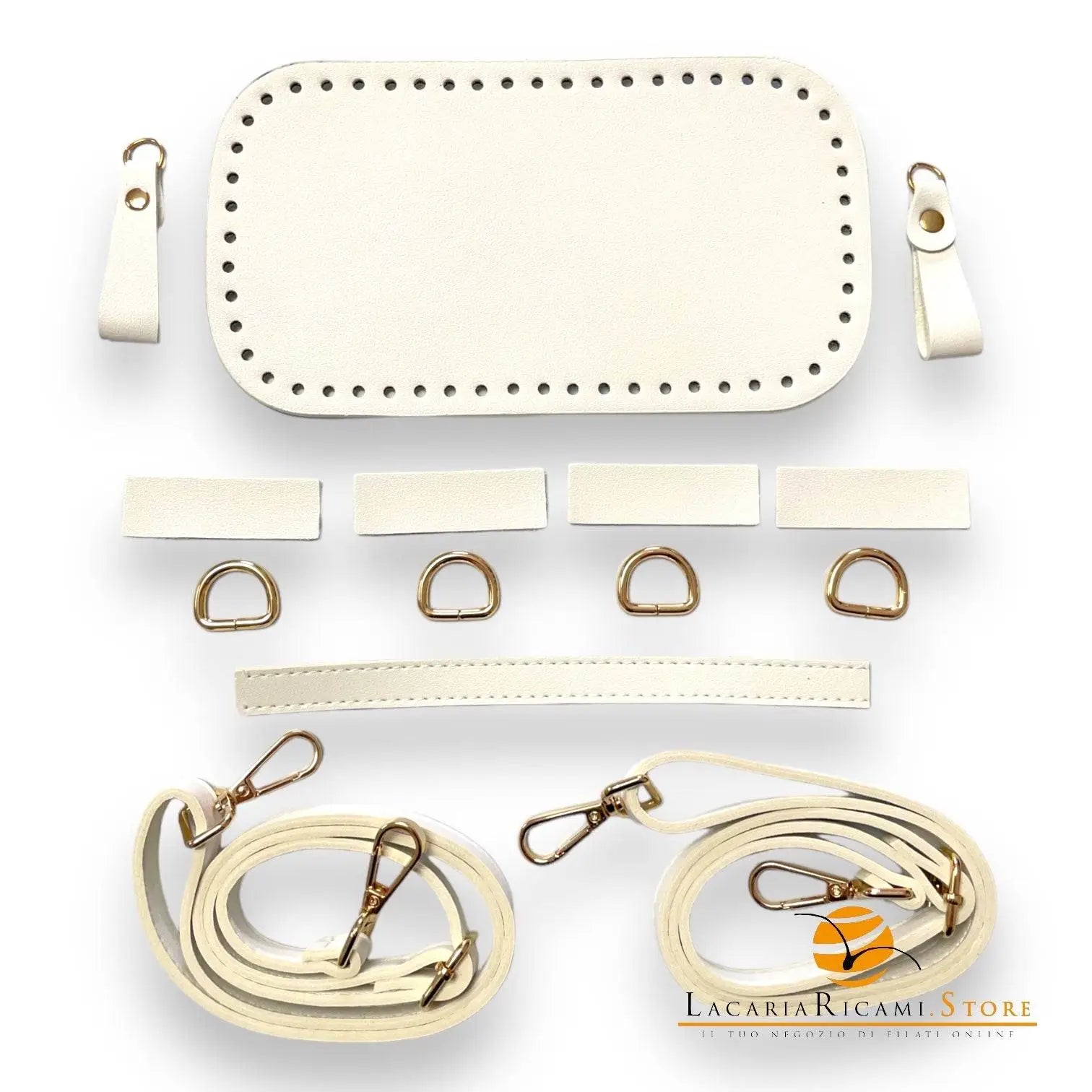 SET ZAINETTO Con Fondo, Ganci e Tracolle - MAS Srl - - LacariaRicami.Store