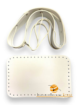 SET SECCHIELLO Con Fondo, Tracolla e Chiusura - MAS Srl - - LacariaRicami.Store