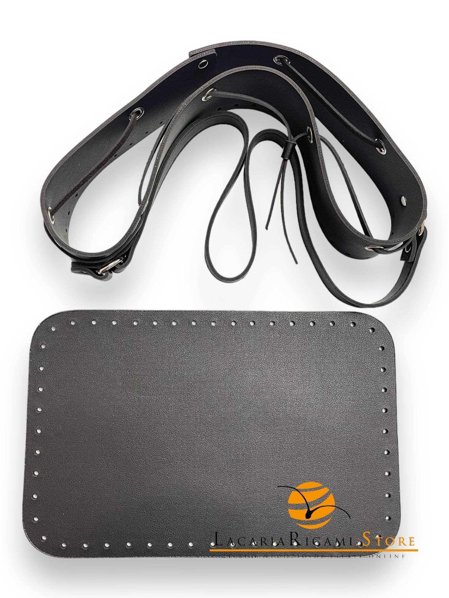 SET SECCHIELLO Con Fondo, Tracolla e Chiusura - MAS Srl - - LacariaRicami.Store