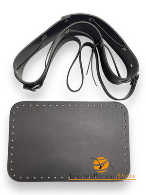 SET SECCHIELLO Con Fondo, Tracolla e Chiusura - MAS Srl - - LacariaRicami.Store
