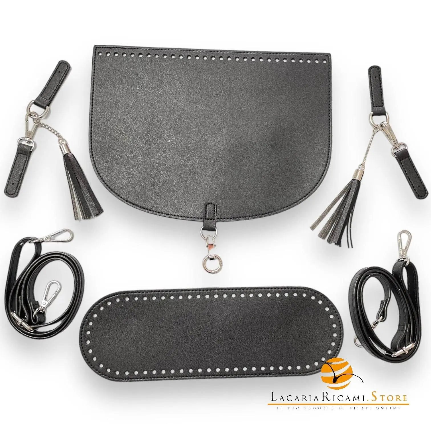 SET ZAINO Con Patta, Fondo e Tracolle - MAS Srl - - LacariaRicami.Store
