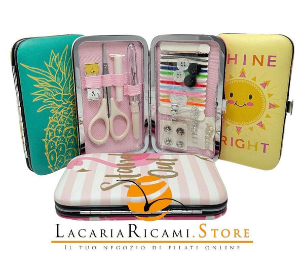 KIT Cucito Da Viaggio In ASTUCCIO - - LacariaRicami.Store