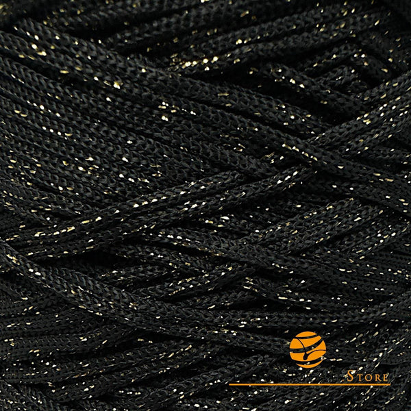 001G - NERO GLITTER ORO