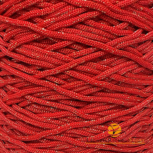 009G - ROSSO GLITTER ORO
