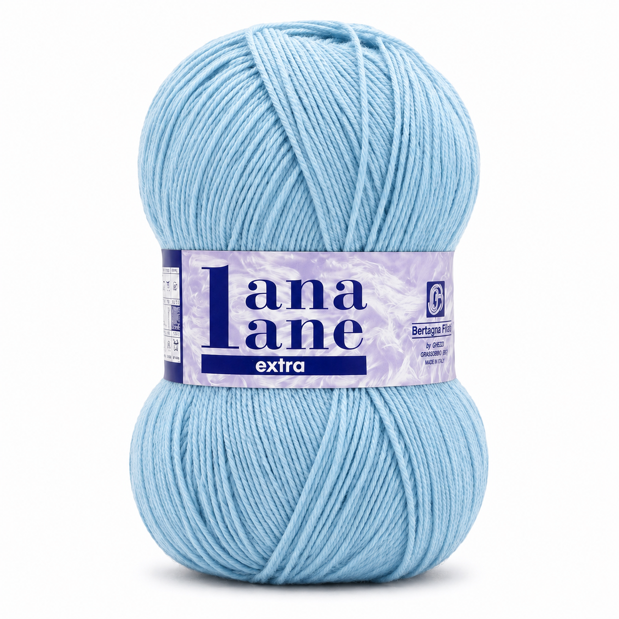 Lana Lane Extra - Bertagna Filati - Colore: 2812 - CELESTE - by LacariaRicami.Store