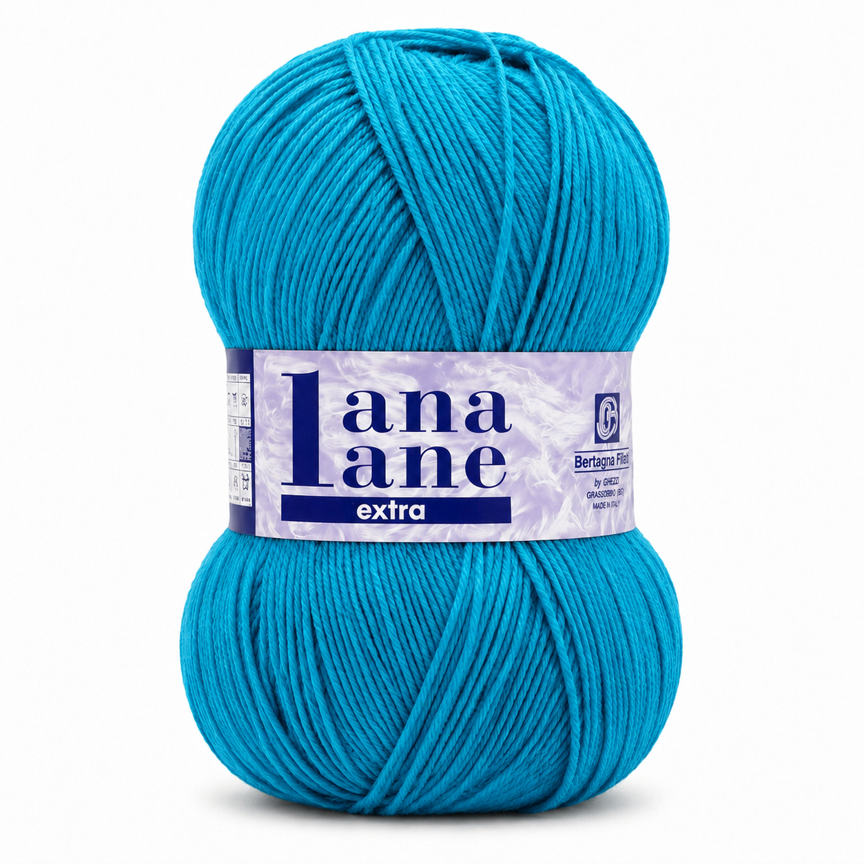 Lana Lane Extra - Bertagna Filati - Colore: 2969 - TURCHESE - by LacariaRicami.Store
