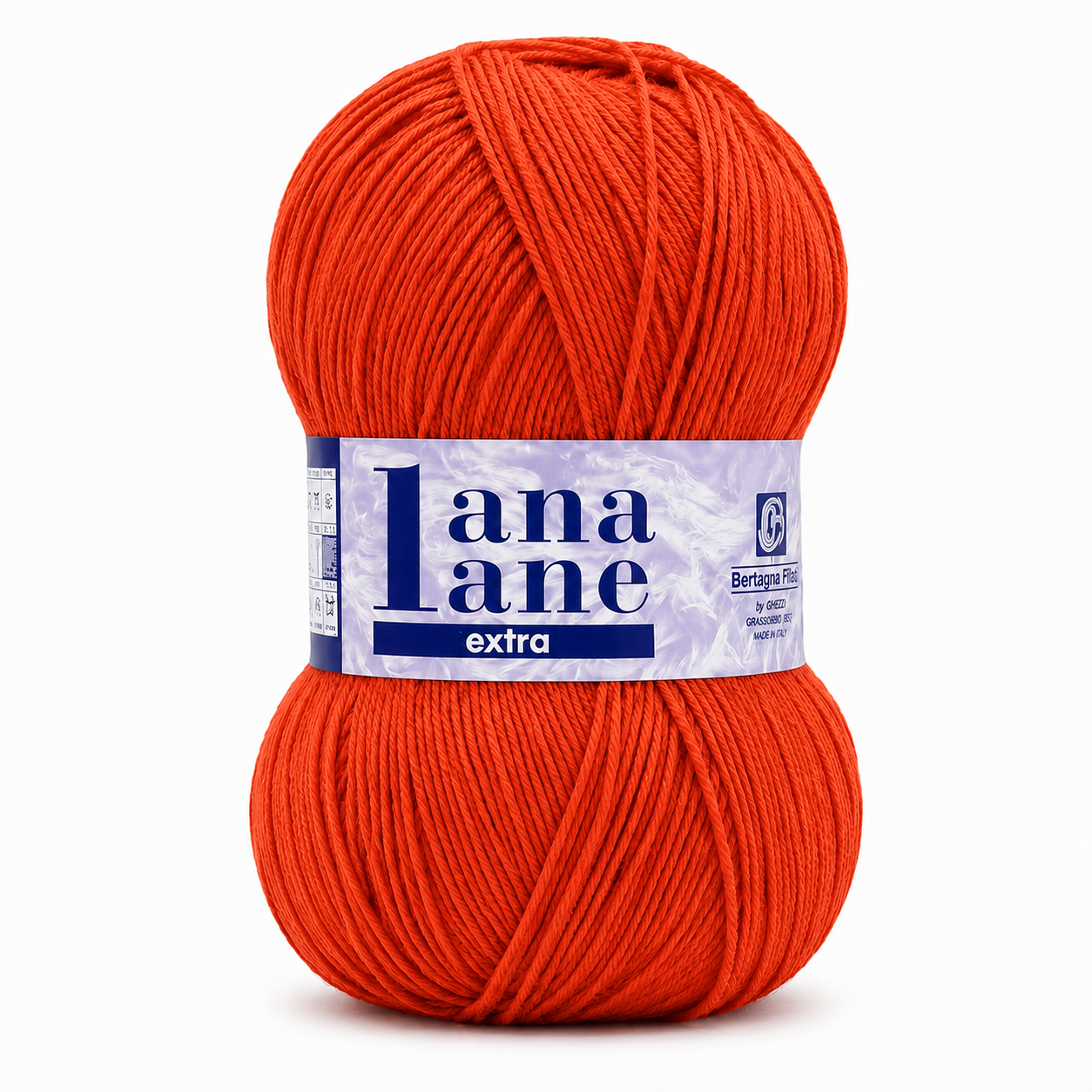 Lana Lane Extra - Bertagna Filati - Colore: 2980 - ARANCIO - by LacariaRicami.Store