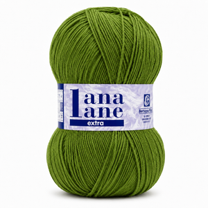 Lana Lane Extra - Bertagna Filati - Colore: 2985 - VERDE PRATO - by LacariaRicami.Store
