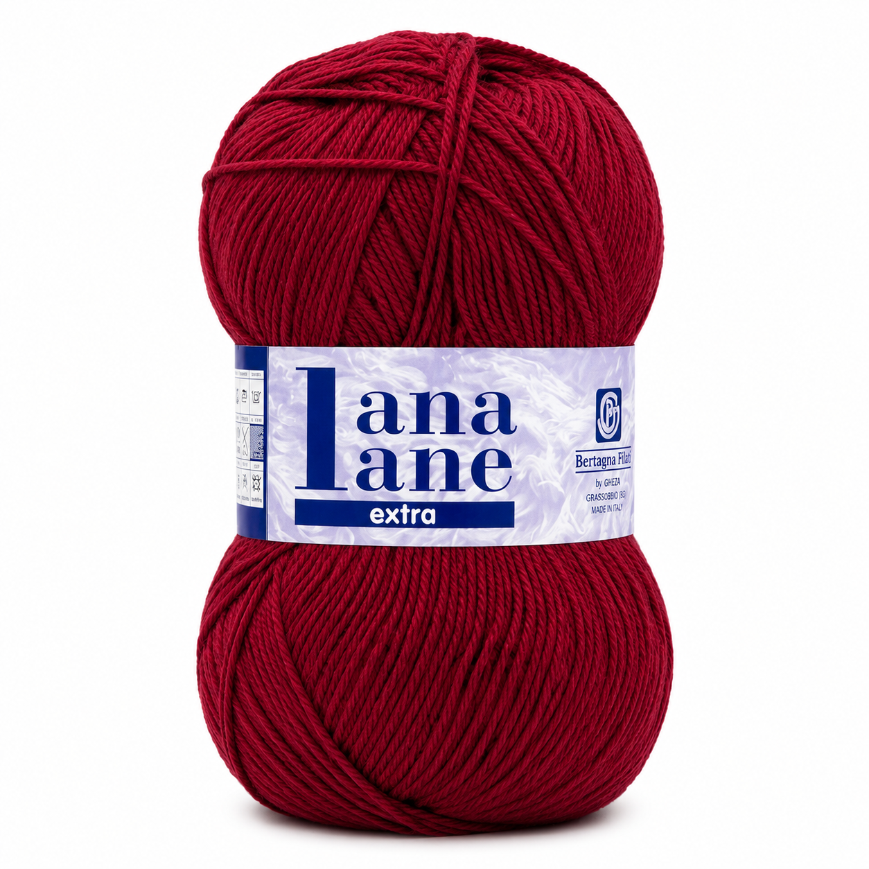 Lana Lane Extra - Bertagna Filati - Colore: 35 - ROSSO INDIA - by LacariaRicami.Store