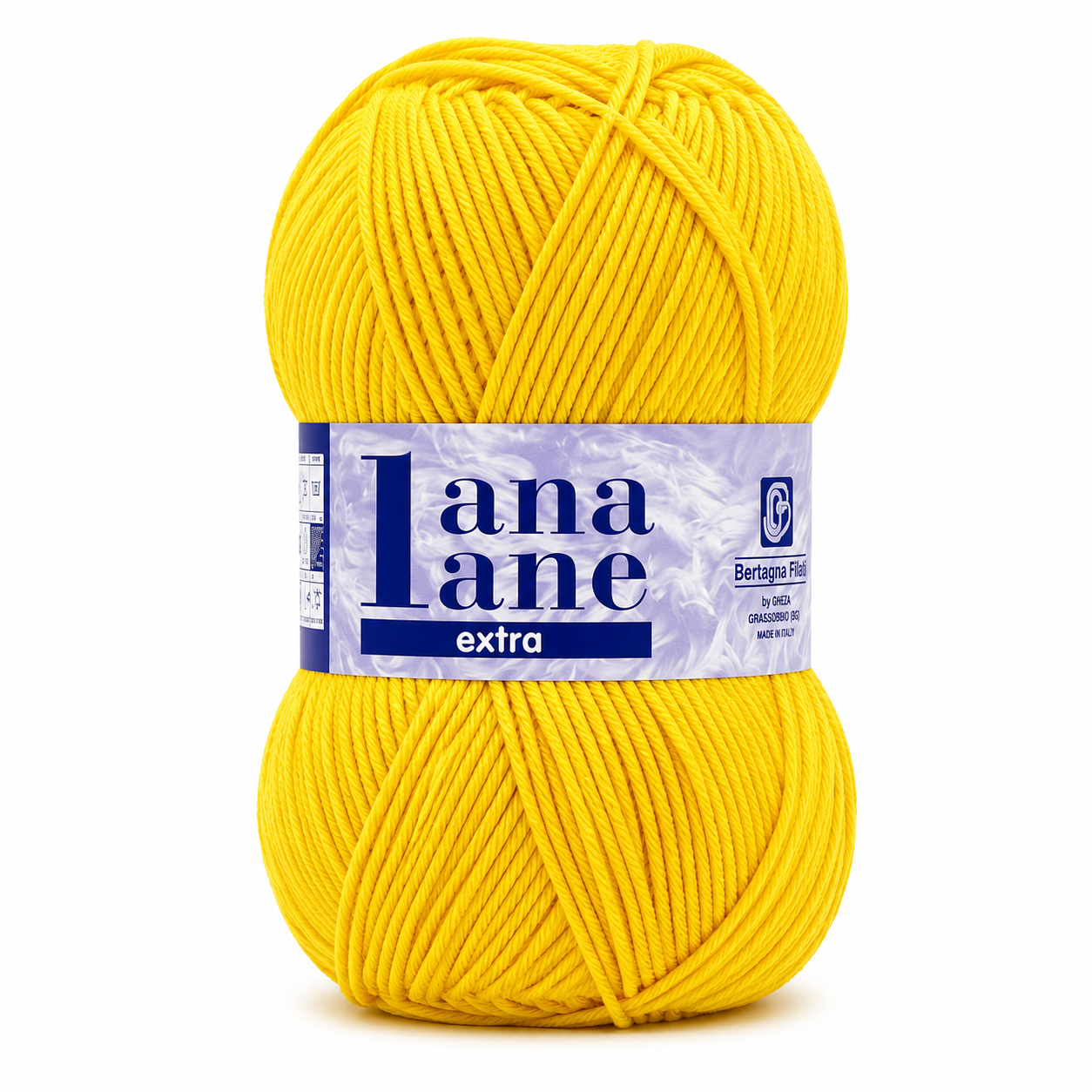 Lana Lane Extra - Bertagna Filati - Colore: 72 - GIALLO - by LacariaRicami.Store
