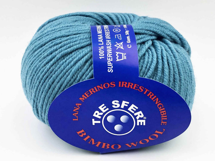 Lana BIMBO MERINOS EXTRAFINE - Tre Sfere - - LacariaRicami.Store