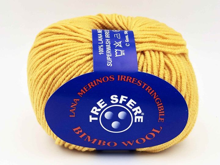 Lana BIMBO MERINOS EXTRAFINE - Tre Sfere - - LacariaRicami.Store