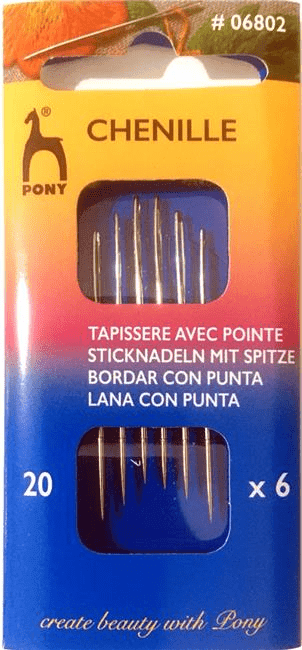 AGHI Lana Con Punta - Pony - - LacariaRicami.Store