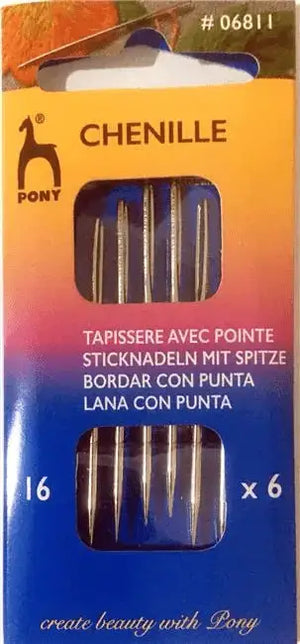 AGHI Lana Con Punta - Pony - - LacariaRicami.Store