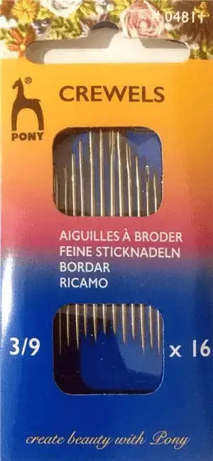 AGHI Da Ricamo - Pony - - LacariaRicami.Store