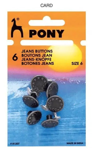 BOTTONI JEANS - Pony - - LacariaRicami.Store