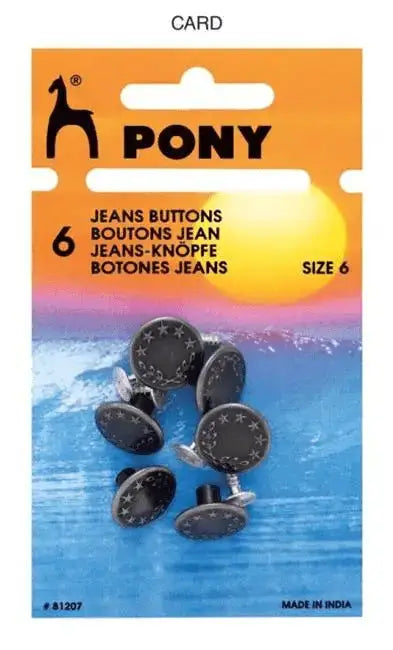 BOTTONI JEANS - Pony - - LacariaRicami.Store