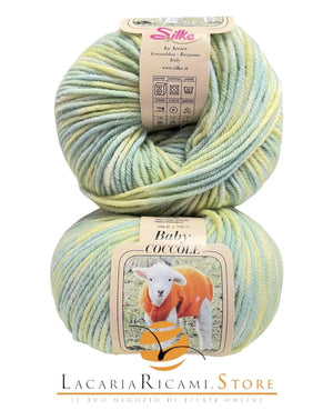 Lana BABY COCCOLE/PEO - Silke - - LacariaRicami.Store