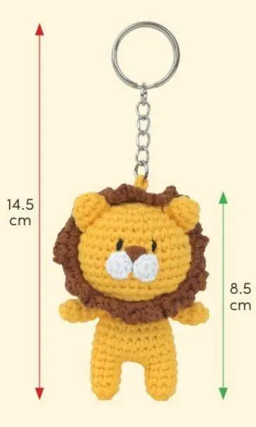 Mini Kit Amigurumi Levi Il Leone - Anchor - - LacariaRicami.Store
