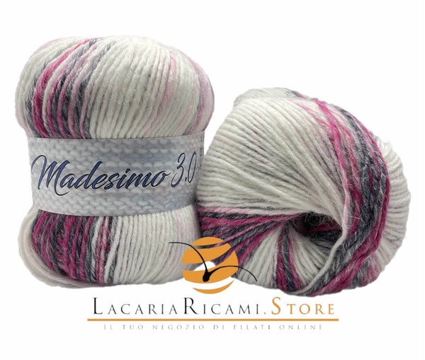 52 - FUCSIA/GRIGIO/PANNA
