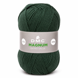 Lana Magnum - DMC - Colore: 671 - VERDE MILITARE - by LacariaRicami.Store