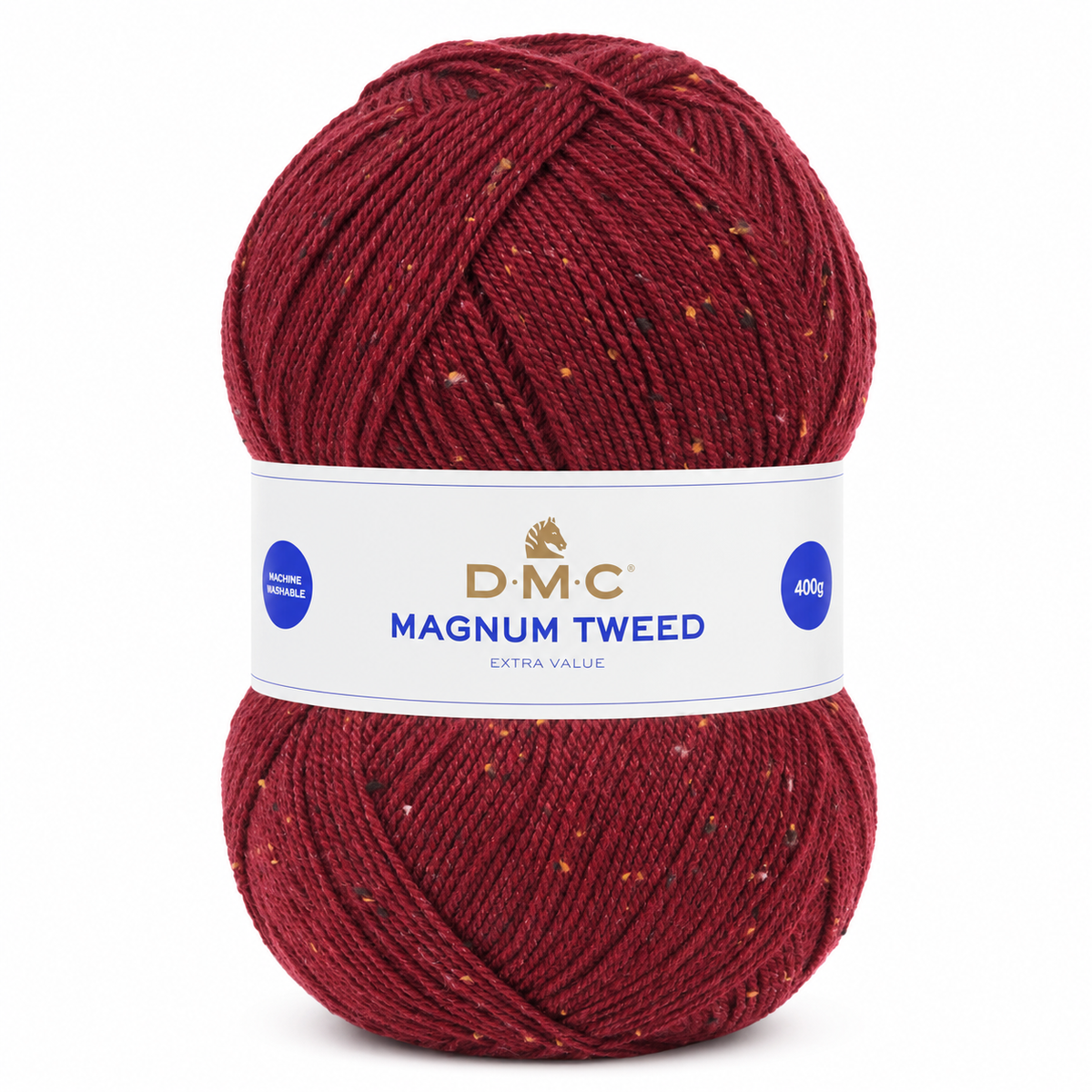 Lana Magnum TWEED - DMC - Colore: 053 - BORDEAUX TWEED - by LacariaRicami.Store