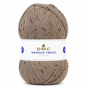 Lana Magnum TWEED - DMC - Colore: 112 - NOCCIOLA TWEED - by LacariaRicami.Store