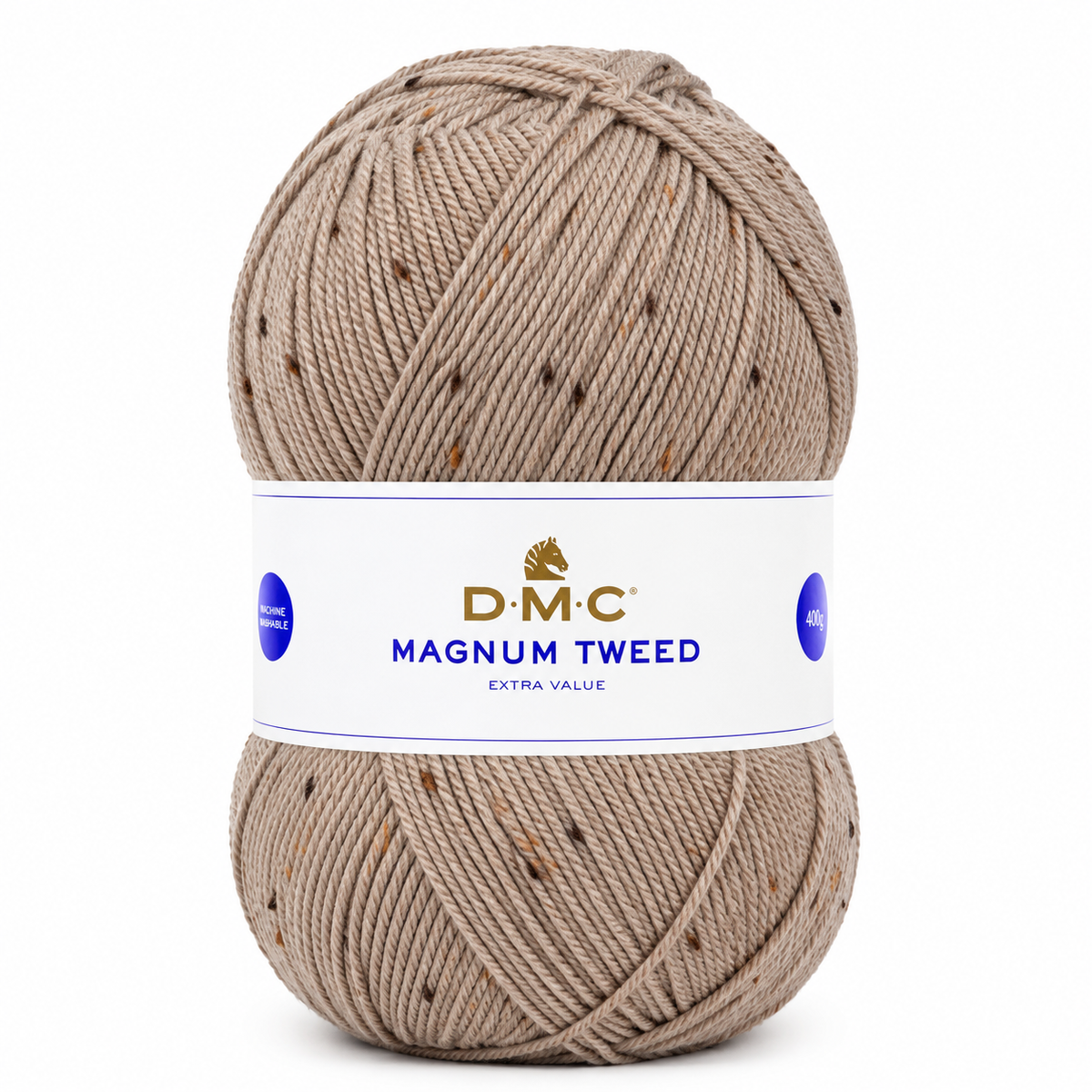 Lana Magnum TWEED - DMC - Colore: 117 - NATURALE TWEED - by LacariaRicami.Store