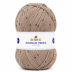 Lana Magnum TWEED - DMC - Colore: 117 - NATURALE TWEED - by LacariaRicami.Store