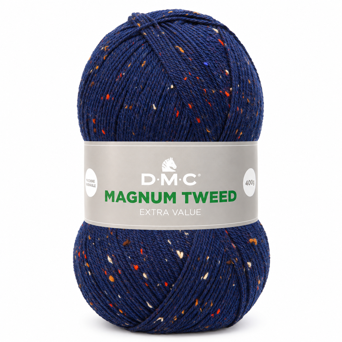 Lana Magnum TWEED - DMC - Colore: 636 - BLU TWEED - by LacariaRicami.Store
