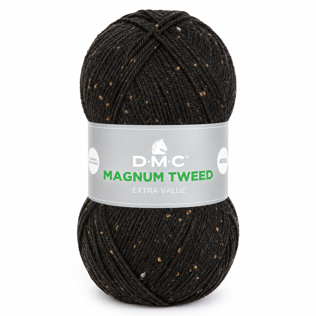 Lana Magnum TWEED - DMC - Colore: 748 - NERO TWEED - by LacariaRicami.Store