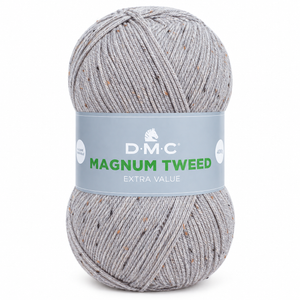 Lana Magnum TWEED - DMC - Colore: 752 - GRIGIO TWEED - by LacariaRicami.Store