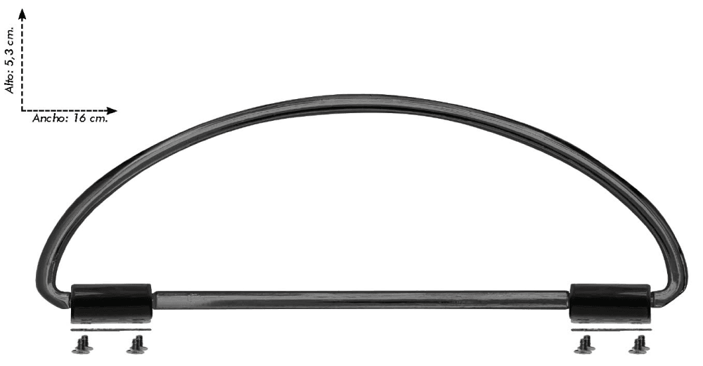 MANICO in Metallo 16 cm - 763301 - - LacariaRicami.Store