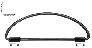 MANICO in Metallo 16 cm - 763301 - - LacariaRicami.Store