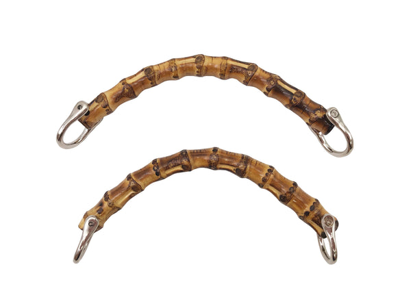 MANICO In Bamboo ad Anello 16 CM - - LacariaRicami.Store