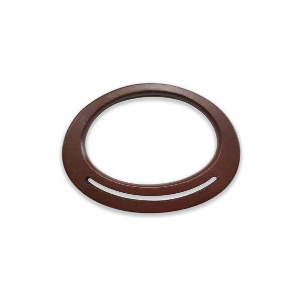 MANICI IN LEGNO OVALI 18x13 Cm - - LacariaRicami.Store