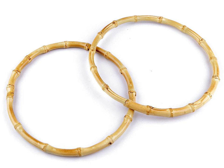 SET 2 MANICI IN BAMBOO - - LacariaRicami.Store