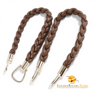 Manici Intrecciati Per Borse - MAF Accessories - Colore: MARRONE - by LacariaRicami.Store
