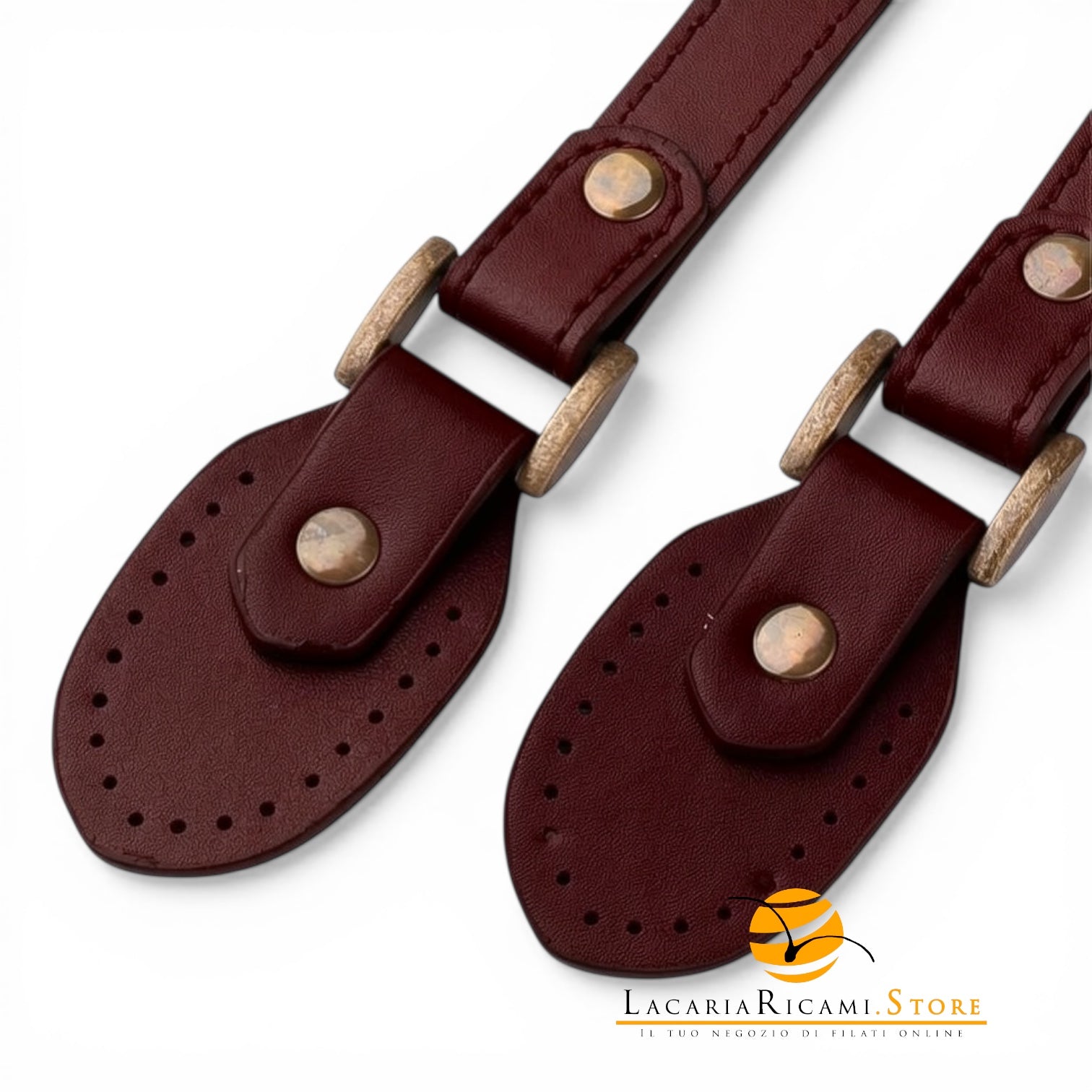 MANICI In Similpelle 64x1,8 Cm da Cucire - Colore: - by LacariaRicami.Store