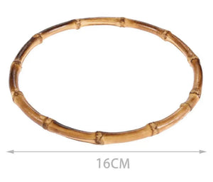 SET 2 MANICI IN BAMBOO - - LacariaRicami.Store