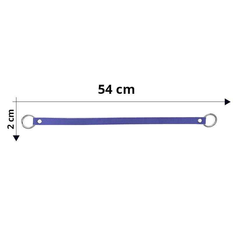 Manico Per Borsa Con Anelli In Metallo 54x2 Cm - - LacariaRicami.Store