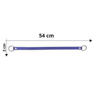 Manico Per Borsa Con Anelli In Metallo 54x2 Cm - - LacariaRicami.Store
