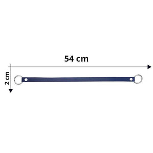 Manico Per Borsa Con Anelli In Metallo 54x2 Cm - - LacariaRicami.Store