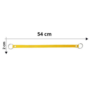 Manico Per Borsa Con Anelli In Metallo 54x2 Cm - - LacariaRicami.Store