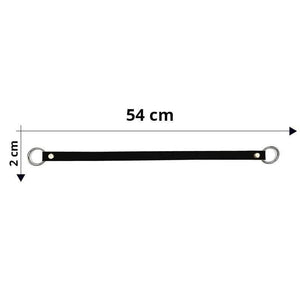 Manico Per Borsa Con Anelli In Metallo 54x2 Cm - - LacariaRicami.Store
