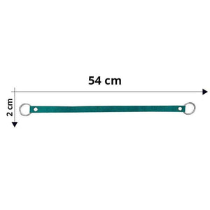 Manico Per Borsa Con Anelli In Metallo 54x2 Cm - - LacariaRicami.Store