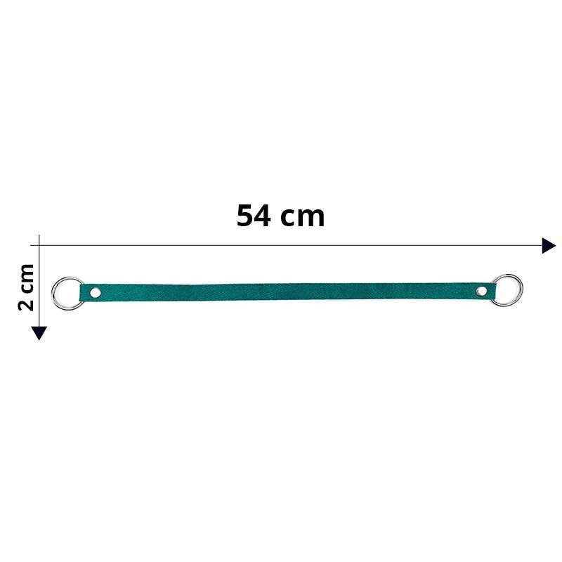 Manico Per Borsa Con Anelli In Metallo 54x2 Cm - - LacariaRicami.Store