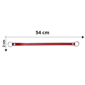 Manico Per Borsa Con Anelli In Metallo 54x2 Cm - - LacariaRicami.Store